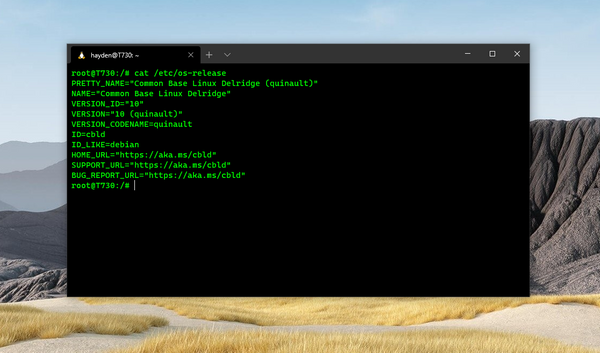 No, Microsoft is not rebasing Windows to Linux