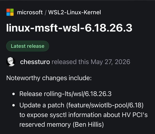 Build a Custom WSL 2 Kernel in 2026